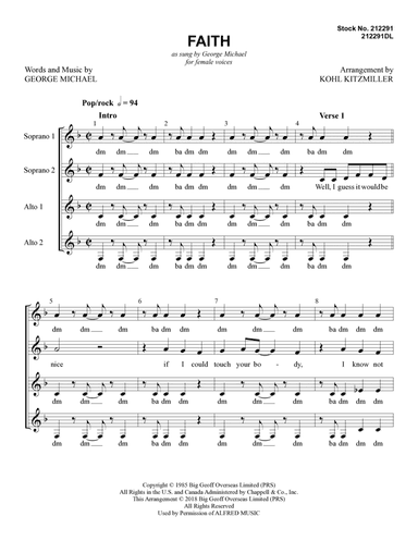 Faith (arr. Kohl Kitzmiller)