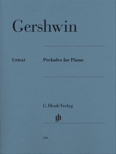Gershwin - 3 Preludes For Piano Urtext