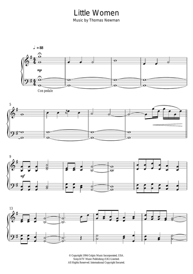 Little Women (Orchard House (Main Title)/Valley Of The Shadow)