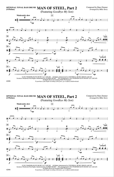 Man of Steel, Part 2: Tonal Bass Drum