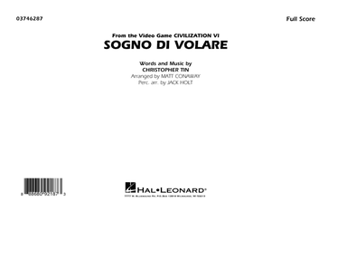 Sogno di Volare (from Civilization VI) (arr. Matt Conaway) - Conductor Score (Full Score)