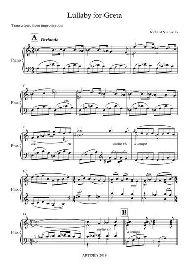 Lullaby for Greta