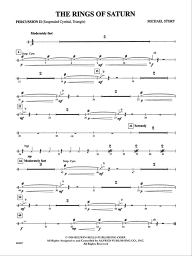 The Rings of Saturn: 2nd Percussion