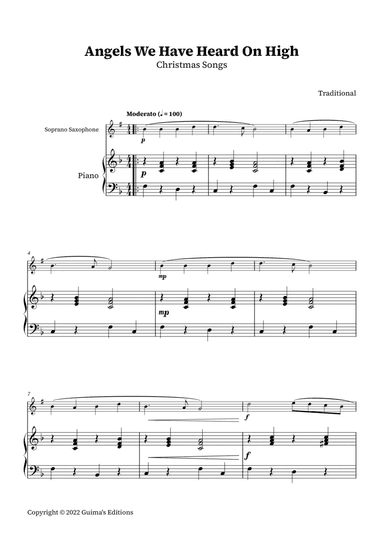 Angels We Have Heard On High