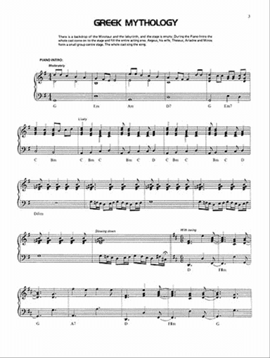 The Minotaur Show Score