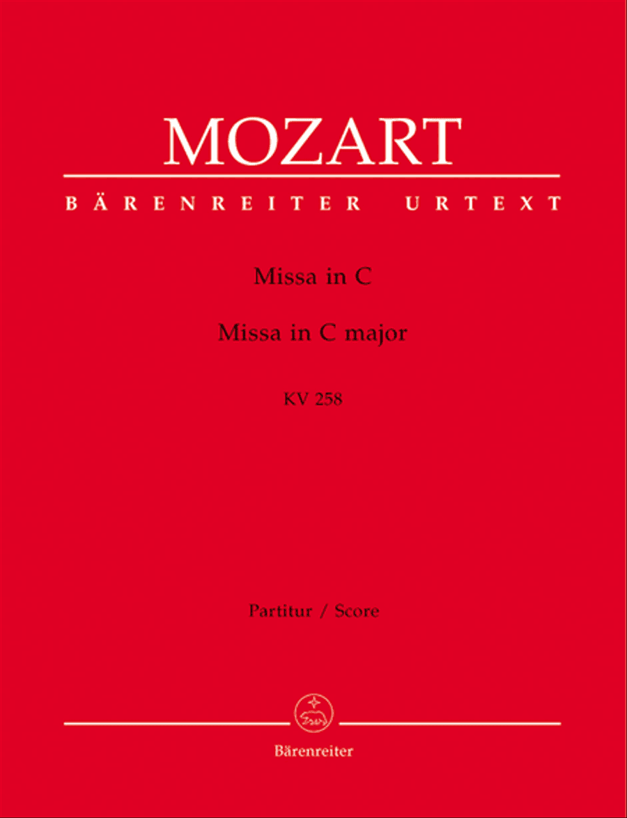 Missa C major, KV 258