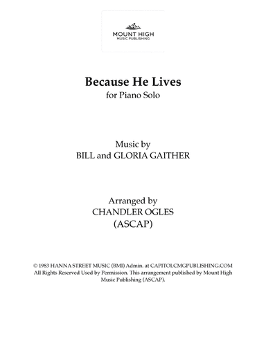 Because He Lives