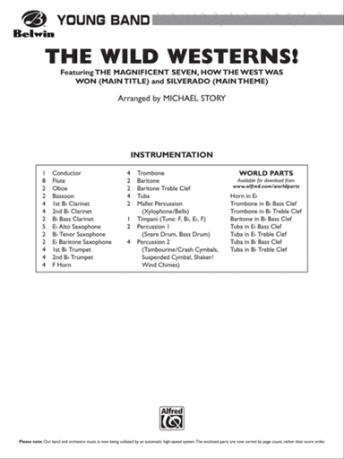 The Wild Westerns!: Score