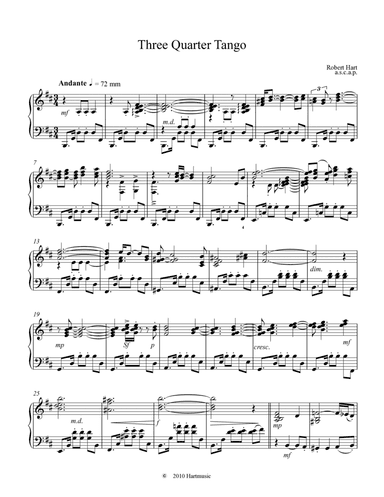Three Quarter Tango