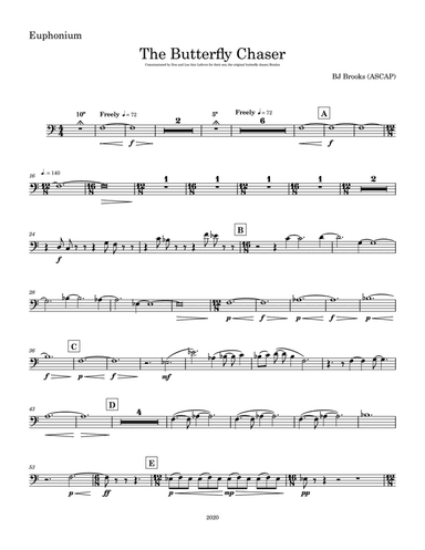 The Butterfly Chaser: Baritone B.C.