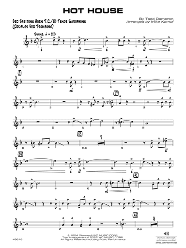Hot House: 3rd Baritone T.C.