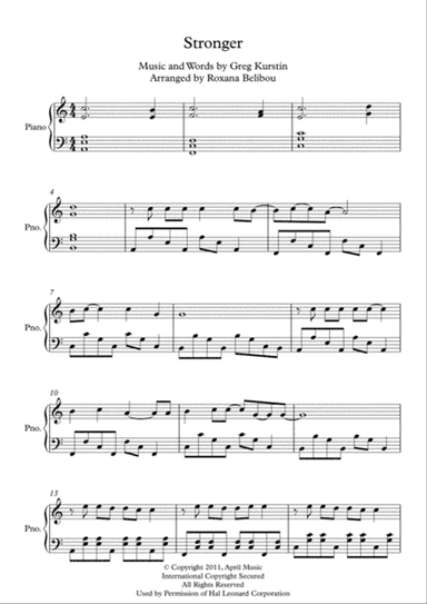 Stronger (What Doesn't Kill You)