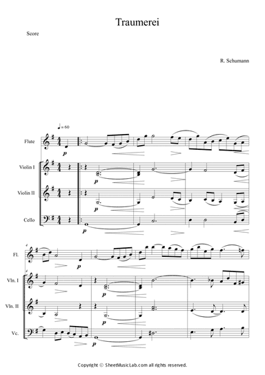 Traumerei scenes from childhood op15