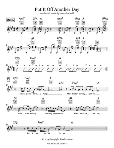 Put It Off Another Day