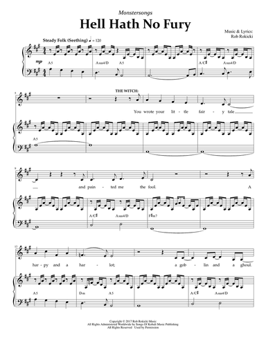 Hell Hath No Fury (from Monstersongs)