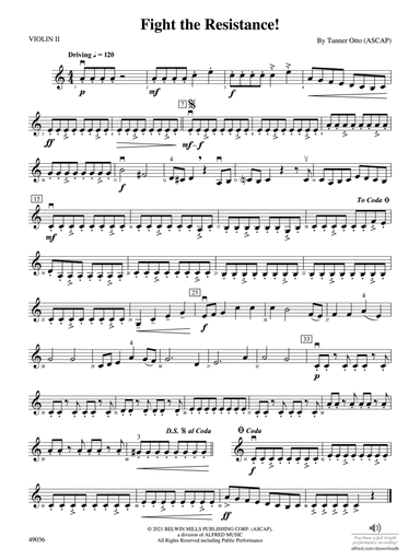 Fight the Resistance!: 2nd Violin