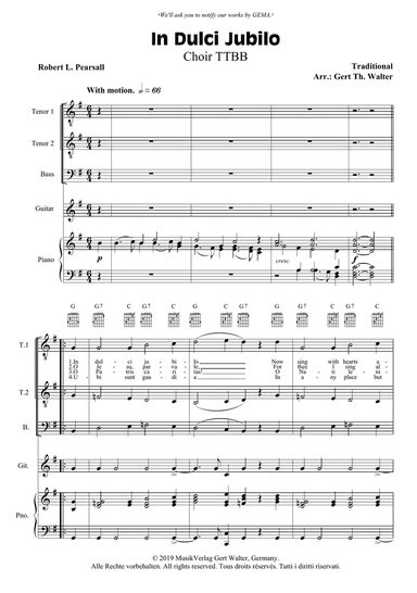 In Dulci Jubilo