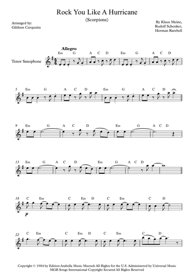 Rock You Like A Hurricane