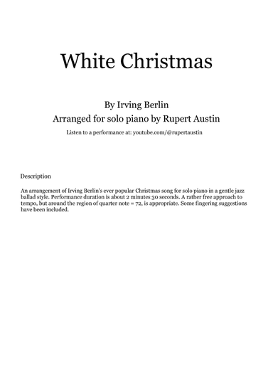 White Christmas