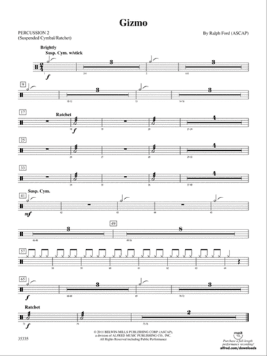 Gizmo: 2nd Percussion