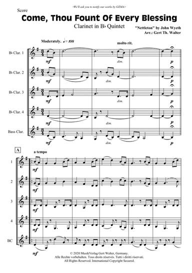 Come, Thou Fount Of Every Blessing