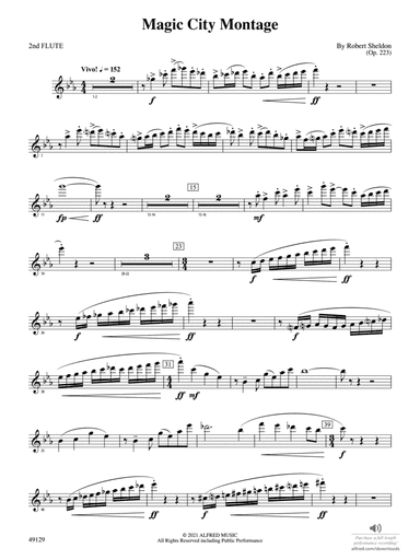 Magic City Montage: 2nd Flute