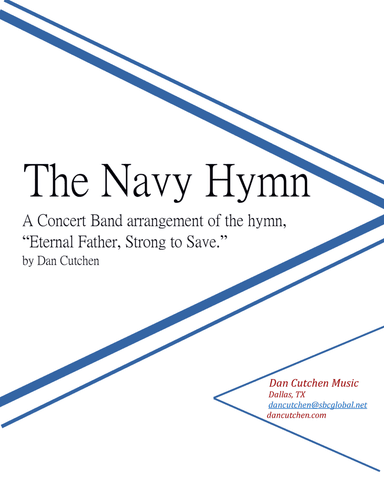 The Navy Hymn-for Concert Band