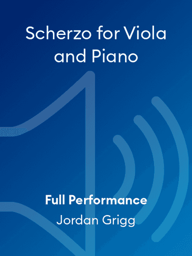 Scherzo for Viola and Piano