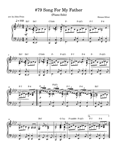 Song For My Father