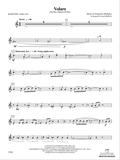 Volare: (wp) Baritone T.C.