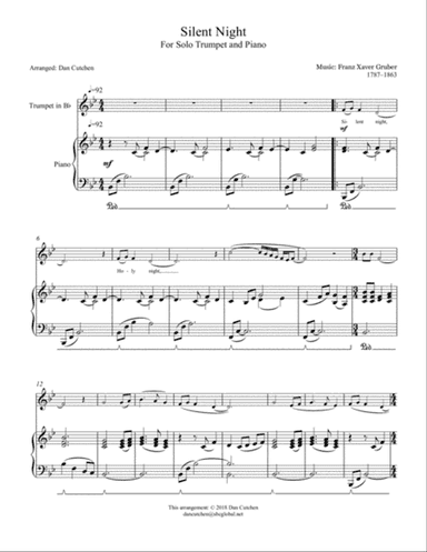 Trumpet - Silent Night