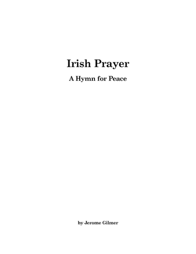 Irish Prayer