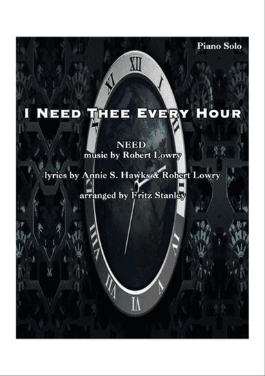 I Need Thee Every Hour - Piano Solo