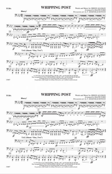 Whipping Post: Tuba