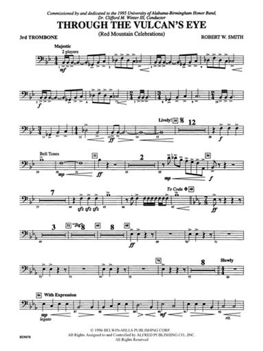 Through the Vulcan's Eye: 3rd Trombone