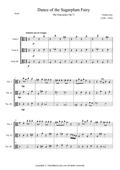 Nutcracker Op.71a - Dance Of The Sugarplum Fairy