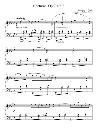 Nocturne Op 9 No 2