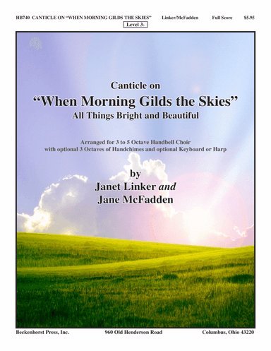 Canticle on "When Morning Gilds the Skies"