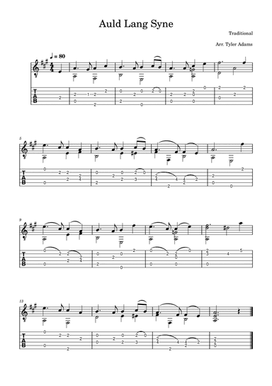 Auld Lang Syne