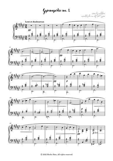 Gymnopédie no. 1