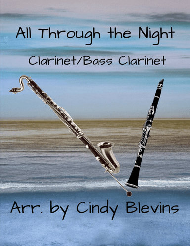 All Through the Night, Bb Clarinet and Bb Bass Clarinet Duet