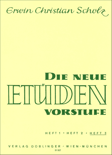 Die neue Etudenvorstufe Band 3