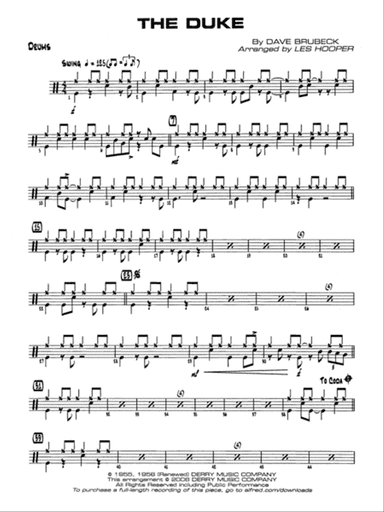 The Duke: Drums