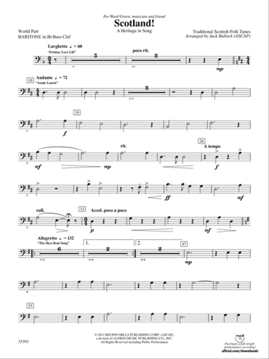 Scotland!: (wp) B-flat Baritone B.C.