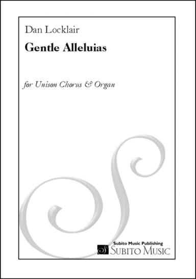 Gentle Alleluias sacred song
