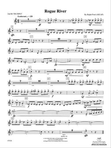 Rogue River: 2nd B-flat Trumpet
