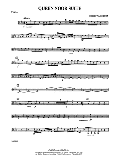 Queen Noor Suite: Viola