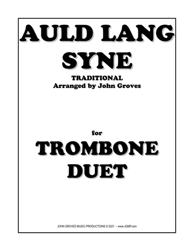 Auld Lang Syne - Trombone Duet