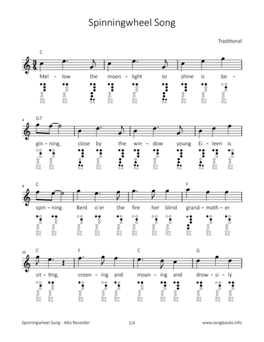 Spinningwheel Song
