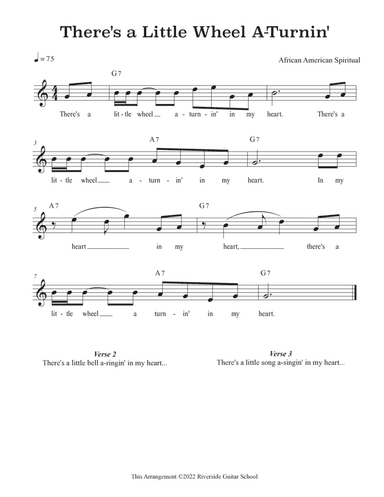 There's a Little Wheel A-Turnin'